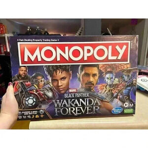 Black Panther Monopoly NEW
